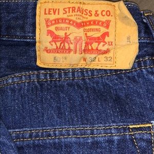 Levi 501 32/32 jeans